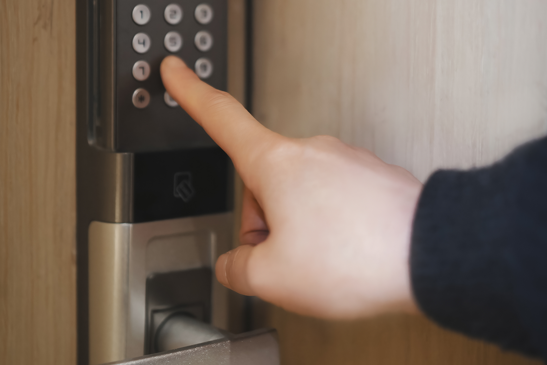 Installing a smart lock for a home